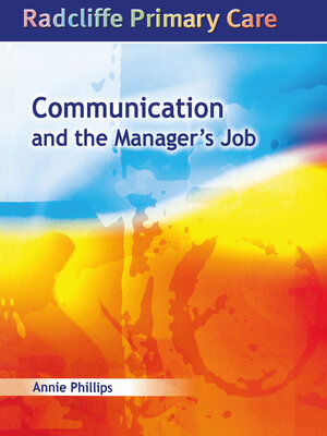 cover image of Communication and the Manager's Job
